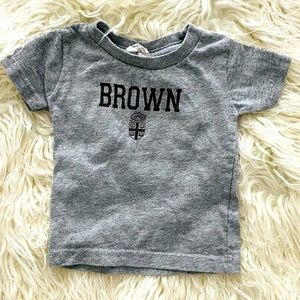 Brown University Baby Tee 6 Months